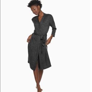 Sonoma charcoal grey ribbed robe!!